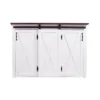 Lashire Barn Door Kitchen Island White - Aiden Lane -Baxton Home Shop GUEST d43cb339 20ba 47b3 a82e 9da49350e93f