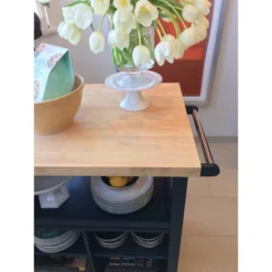 Boston Kitchen Cart - Angelo:HOME -Baxton Home Shop GUEST d4a23e33 700e 4764 be2f 53092e9639c3