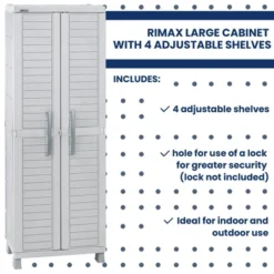 Large Storage Cabinet Light Gray - Inval -Baxton Home Shop GUEST d5eb9255 5ec3 4429 9d44 d4f9880c7210