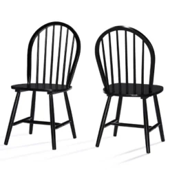 Set Of 2 Declan Farmhouse High Back Dining Chair - Christopher Knight Home -Baxton Home Shop GUEST d7b18ca2 1528 44fe b10c e8d42e028ce9