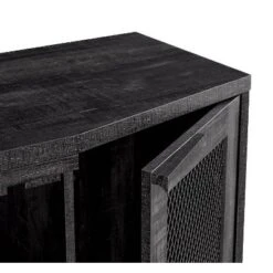 Bar Cabinet With Two Curved Glass Doors - Home Source -Baxton Home Shop GUEST d86a1936 399d 4973 8e20 0a5ecd373e2c