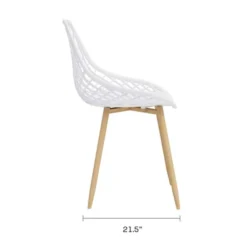2pk Kurv Dining Chair - Jamesdar -Baxton Home Shop GUEST d931eb02 372f 4291 97a6 d45892e698cf