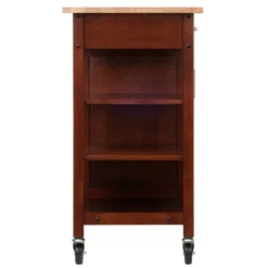 Marissa Kitchen Cart Walnut - Winsome -Baxton Home Shop GUEST d9500959 ad17 425c 9d7f 1f25fa0e8438