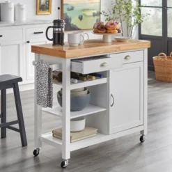 Martha Kitchen Cart - Buylateral -Baxton Home Shop GUEST dafdb9d0 9557 4948 8117 0dda881f5dcb