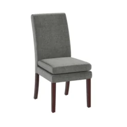 Set Of 2 Cale Upholstered Dining Chairs Gray Linen With Dark Base - Room & Joy 12 Set Of 2 Cale Upholstered Dining Chairs Gray Linen With Dark Base - Room & Joy -Baxton Home Shop GUEST dc75896f 0086 4bdc 87c0 accd69742a9e