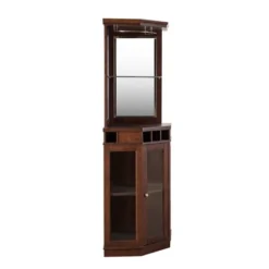 Home Source Corner Bar Unit Charcoal -Baxton Home Shop GUEST dd304ed2 18ea 4a49 a5c7 17df62065230