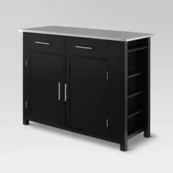 Full Savannah Stainless Steel Top Kitchen Island Cart - Crosley -Baxton Home Shop GUEST ddb9d3ca 4d39 4ce2 bb66 eaefba19c499