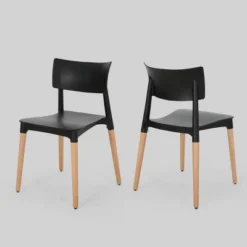 Set Of 2 Margaretta Modern Dining Chairs - Christopher Knight Home -Baxton Home Shop GUEST de33ad52 6db2 4bf4 b811 cd27baa46658