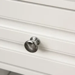 HOMCOM Modern Sideboard, Wooden Kitchen Buffet Cabinet With Drawer And 12-Bottle Wine Rack For Living Room, White -Baxton Home Shop GUEST defa4e01 cb0a 465a a75a ac1fcc689527