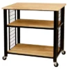 Wood Contemporary Kitchen Cart In Black - Catskill Craftsmen -Baxton Home Shop GUEST df2cb51c e475 48bd 9bbb dc2b80f36682