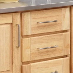 Breakfast Bar Kitchen Cart Natural With Stainless Steel Top - Home Styles 19 Breakfast Bar Kitchen Cart Natural With Stainless Steel Top - Home Styles -Baxton Home Shop GUEST dfdba4b5 668c 4f92 bdba 8e3db67688a3