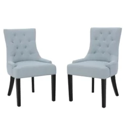 Set Of 2 Hayden Tufted Dining Chairs - Christopher Knight Home -Baxton Home Shop GUEST e069d58e bd12 44dc 8194 9ffe1fc876c1