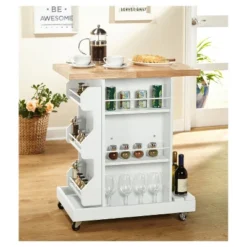 Hampton Kitchen Cart White - Buylateral 7 Hampton Kitchen Cart White - Buylateral -Baxton Home Shop GUEST e0e77810 4de0 4e93 91e6 dceafa29ec89
