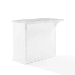 Cutler Faux Marble Top Kitchen Island White/White Marble - Crosley -Baxton Home Shop GUEST e1aa1637 ed6e 480c 8294 d78676d4f310