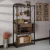 Orella Rustic Baker's Rack Reclaimed Oak - MiBasics -Baxton Home Shop GUEST e221cb69 4fb7 4dbc a752 c57cfb5e7206