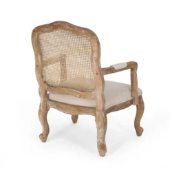 Set Of 2 Andrea French Country Wood And Cane Upholstered Dining Armchairs - Christopher Knight Home 19 Set Of 2 Andrea French Country Wood And Cane Upholstered Dining Armchairs - Christopher Knight Home -Baxton Home Shop GUEST e29f039a 14f9 40b1 a275 92836a4f33e3