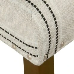 Set Of 2 Stripe Dining Chairs - HomePop -Baxton Home Shop GUEST e347d50c 6b4f 492a aa8a cddb180c06af