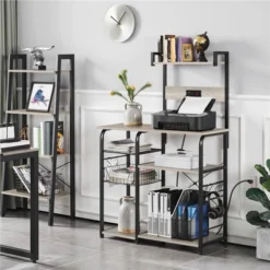 Yaheetech 4-Tier 55" Kitchen Baker's Rack With Power Outlet