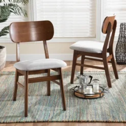 2pc Euclid Wood Dining Chair Set - Baxton Studio 15 2pc Euclid Wood Dining Chair Set - Baxton Studio -Baxton Home Shop GUEST e4ba7e22 da3f 4bb3 bd71 8588c995ab2e