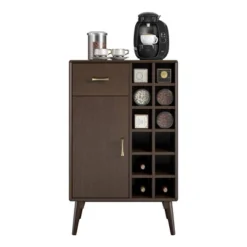 Brittany Bar Cabinet Walnut - Novogratz -Baxton Home Shop GUEST e53ba99a 6ecd 486a a3c5 d25c6f492843