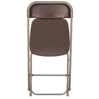 Emma And Oliver Set Of 2 Stackable Folding Plastic Chairs - 650 LB Weight Capacity 12 Emma And Oliver Set Of 2 Stackable Folding Plastic Chairs - 650 LB Weight Capacity - Image 10