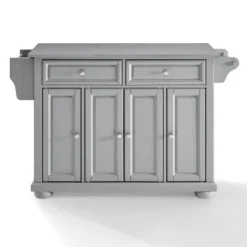 Alexandria Stainless Steel Top Kitchen Island/Cart Gray/Stainless Steel - Crosley -Baxton Home Shop GUEST e6e375d0 71dd 4f26 84c5 a6fb7b3471cd