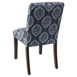 Hendrix Dining Chair In Damask - Skyline Furniture -Baxton Home Shop GUEST e701260a 87a2 475e a176 eaec48ea4f48