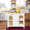 Yaheetech Mobile Kitchen Island Kitchen Trolley Cart With Adjustable Shelves White -Baxton Home Shop GUEST e71030b7 a62d 49f6 ad51 562d142c3df7