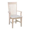 Tall Mission Chair With Arms Unfinished - International Concepts -Baxton Home Shop GUEST e74fce43 b0a3 4bb7 bb53 51c385d5be70