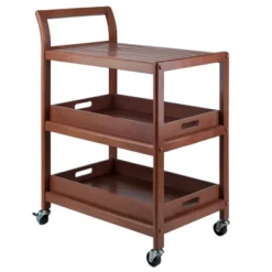 Albert Entertainment Cart Walnut - Winsome -Baxton Home Shop GUEST e7e3cb12 72ef 4cf5 9198 8f336c19c4fd
