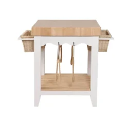 Geneva Kitchen Island - Powell Company -Baxton Home Shop GUEST e8923f34 d307 4c80 b9e4 61b58ed047f8