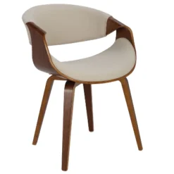 Curvo Mid-Century Modern Dining Accent Chair - LumiSource -Baxton Home Shop GUEST e8df21d6 c95a 400b b1b1 3ce54b40a559