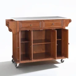 Full Size Stainless Steel Top Kitchen Cart - Crosley -Baxton Home Shop GUEST e917817d 337b 46e9 9d0b 472ec05132f3