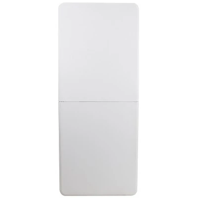 Emma And Oliver 6-Foot Bi-Fold Granite White Plastic Folding Table With Carrying Handle 6 Emma And Oliver 6-Foot Bi-Fold Granite White Plastic Folding Table With Carrying Handle - Image 4