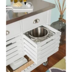Robbin Kitchen Cart - Linon -Baxton Home Shop GUEST e9567d08 f468 4e5f 91cd b796fc70c30e