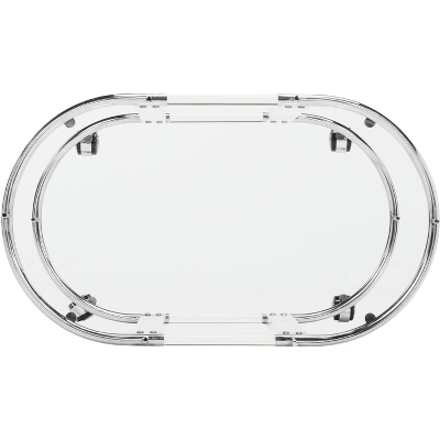 Lennon Acrylic Bar Trolley - Chrome - Safavieh 10 Lennon Acrylic Bar Trolley - Chrome - Safavieh - Image 8