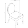 Set Of 2 Jerett Dining Chair Navy - Chic Home Design -Baxton Home Shop GUEST e9df39dd bd47 4590 b29a fb510f8c4692