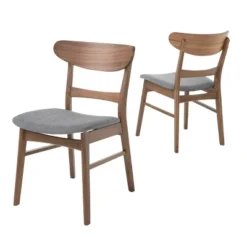 Set Of 2 Idalia Dining Chair - Christopher Knight Home -Baxton Home Shop GUEST ea0cd857 bf93 42ac 87f1 3d8ecdd341df