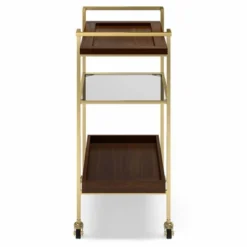 Moyer Bar Cart Cognac - WyndenHall -Baxton Home Shop GUEST eac41e14 1824 4e93 8c69 00bd72b88971