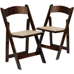 Flash Furniture 2 Pack HERCULES Series Wood Folding Chair With Vinyl Padded Seat -Baxton Home Shop GUEST eafc7683 8fa5 4d9b 9af0 80ae79d49c75