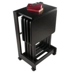 5pc Brienda Set Flip Top Snack Table - Winsome -Baxton Home Shop GUEST ec81dbd4 6190 4d17 aee7 d078b6eec127