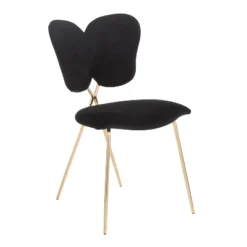Set Of 2 Madeline Contemporary And Glam Chairs - LumiSource