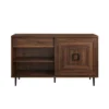 52" Modern Sliding Door Sideboard Dark Walnut - Saracina Home 1 52" Modern Sliding Door Sideboard Dark Walnut - Saracina Home -Baxton Home Shop GUEST ed80c3f1 1392 44c6 b550 6596bc3d4438