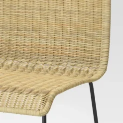 Chapin Modern Woven Dining Chair With Metal Legs Threshold - Threshold™ -Baxton Home Shop GUEST edd3055c 4d78 4f07 abec 88f993b3ae73