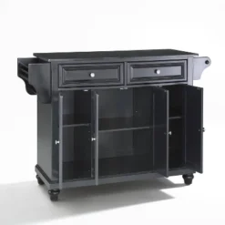 Cambridge Black Granite Top Full Size Kitchen Island/Cart - Crosley -Baxton Home Shop GUEST edf058f3 3b4d 42f5 a099 0830183fe5ea