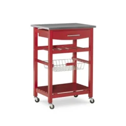 Clarke Kitchen Cart - Linon -Baxton Home Shop GUEST ee1e9306 4176 4a57 a1e3 0cc29d658930