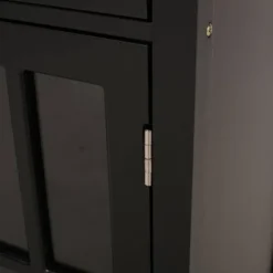 Byway Contemporary Kitchen Cart With Wheels Black/Natural - Christopher Knight Home 18 Byway Contemporary Kitchen Cart With Wheels Black/Natural - Christopher Knight Home -Baxton Home Shop GUEST f0777a32 e81b 45c6 a440 23c84b837d92