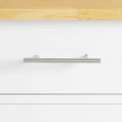 Savannah Wood Top Compact Kitchen Island Cart White/Natural - Crosley -Baxton Home Shop GUEST f185b69a 9687 4509 8e91 308dd8924f1a