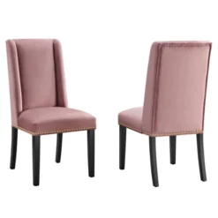Set Of 2 Baron Performance Velvet Dining Chairs - Modway -Baxton Home Shop GUEST f24aeb25 2ca4 4c78 9884 6dceb973e269
