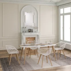 Set Of 2 Kurv Chair - Jamesdar -Baxton Home Shop GUEST f2a030c7 b29c 49ea 9c1c 68f09a132b7f